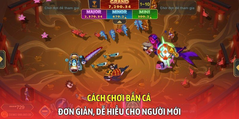 Cách chơi bắn cá đơn giản, dễ hiểu cho người mới