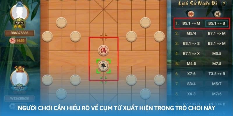 Người chơi cần hiểu rõ về cụm từ xuất hiện trong trò chơi này