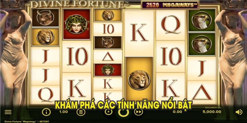 Khám phá các tính năng nổi bật trong game nổ hũ Divine Fortune