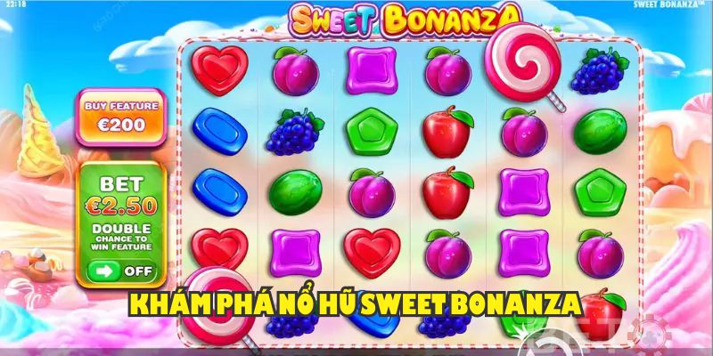 Khám phá nổ hũ Sweet Bonanza rực rỡ kẹo ngọt cùng jackpot khủng