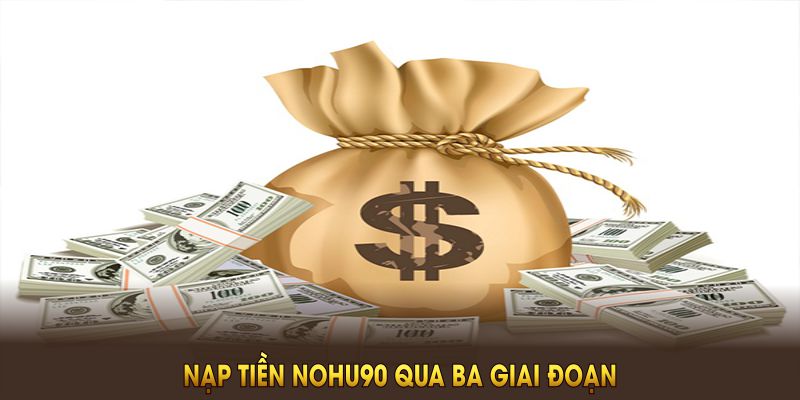 Nạp tiền NOHU90 qua ba giai đoạn chuẩn bị, thao tác, kiểm tra giúp tiền về ví sau ba mươi giây
